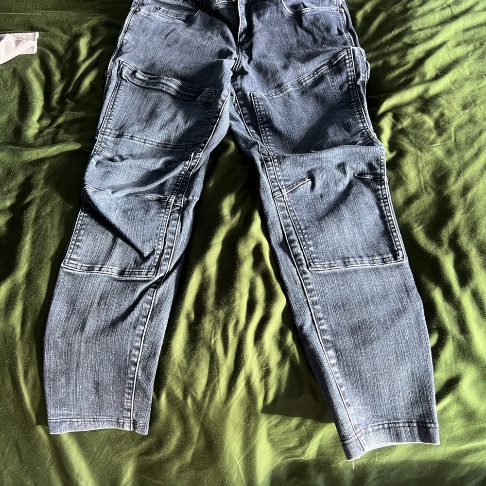 Duluth Trading double flex slim leg jeans